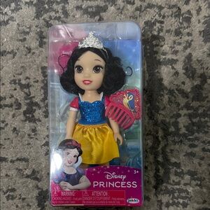 Disney Princess Doll with Blue and Yellow Outfit